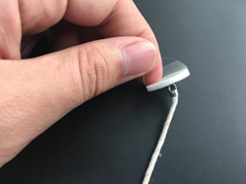 image for EricX Light 120 pcs Candle Wick Stickers,Made of Heat Resistance Glue 