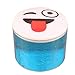 Oksale 1 PC Expression Transparent DIY Crystal Mud Clay Play Slime Plasticine Kid Toys (Blue)