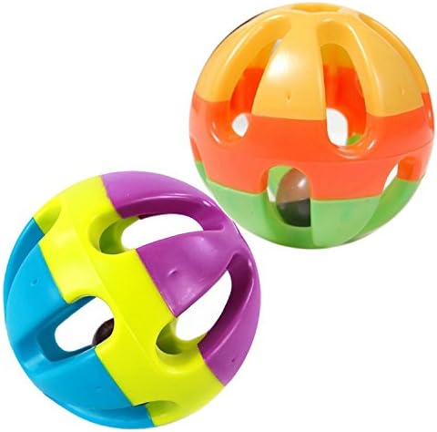 Yodosun Colorful Bell Sound Ball Fun Playing Toy Dog Cat Rabbit Toy