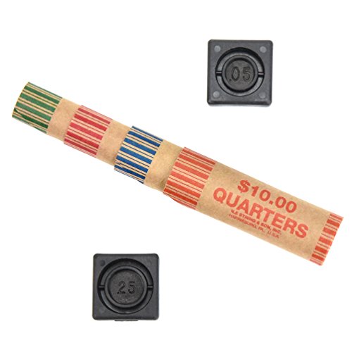 150 Coin Wrappers & Twist N Crimp Wrapper Sealer Made in USA Durable