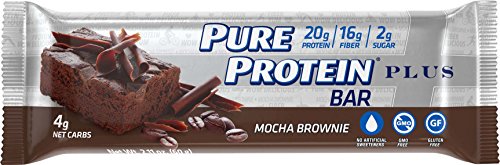 Pure Protein® PLUS Mocha Brownie, 60 gram, 6 count