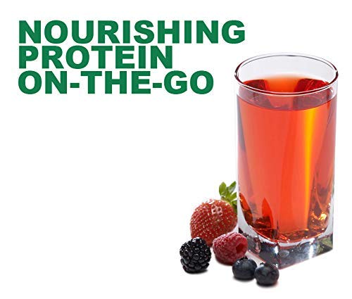 High Protein Liquid Concentrate Fruit Drink 15g - Mixed Berry Low Carb Liquid Protein Nutritional Supplement Mix (7 Servings/Pack)
