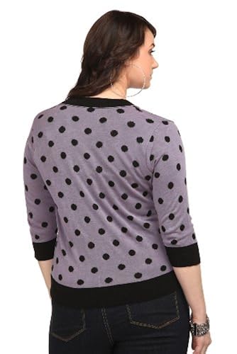 torrid polka dot top