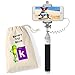 Join The Fun with a Compact Selfie Stick Battery-Free with Carry Bag | Gift for Men, Women or Children | Fits in a Purse or Pocket | Easy to Use Plug & Play iPhone Connectivity by Kewl Systems