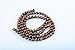 Femitu 8mm Round Gemstone Tiger Eye Stone Beads 2 Strand 15