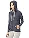 Alternative Women's Jersey Cool Down Zip Hoodie Sweatshirt, Eco True Navy, Medium