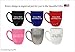 ANY TEXT Custom Engraved Coffee Mug, Laser Engraved Personalized Ceramic Coffee Cup with Color Choices - BM01