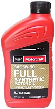 Ford Motorcraft 5W50 Full Synthetic Motor Oil 1U.S Quart