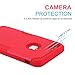 Petocase for iPhone 8 Case, Heavy Duty Slim Shockproof Drop Protection Hybrid Hard PC Covers Soft Rubber Bumper Protective Case for iPhone 8/7-Red