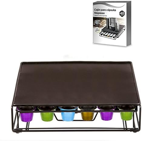 dcasa - caja dispensador capsulas nespresso 48 units: Amazon.es: Hogar