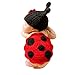 MSFS Baby Photo Prop Outfit Ladybug Clothes Newborn Knit Crochet Photopraphy Dress