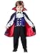 InCharacter Baby Boy's Vampire Costume, Red/Blue, 4T