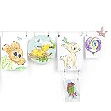 Wallniture Arte Picture Hanging Wire Photo Clips