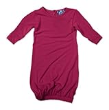 Kickee Pants Layette Gown, Orchid, 3-6 Months