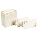 100 Pack Wedding Place Cards for Table Setting, Blank Table Name Card, Floral Place Cards for Birthday, Banquet, Events, Reserved Seating