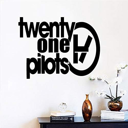 suuyar Pretty Quotes Twenty One Pilot R PVC Wall Stickers for Living Room Bedroom Decor Art Decals Poster 42X59Cm