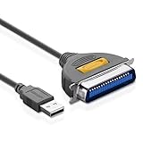 UGREEN USB to IEEE1284 CN36 Parallel Printer Adapter Cable for Printer, Inkjet, Laser etc (6FT)