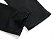Men's Black Ripped Skinny Distressed Destroyed Slim Jeans Pants with Holes,Black,W34