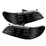 Spyder Auto Honda Accord Black Halogen Projector Headlight