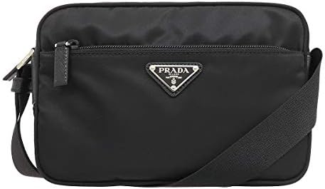 バッグ ショルダーバッグ 1bc167 V44 ネロ ヴェラ ナイロン トライアングル ロゴ スクエア レディース ブランド 並行輸入品