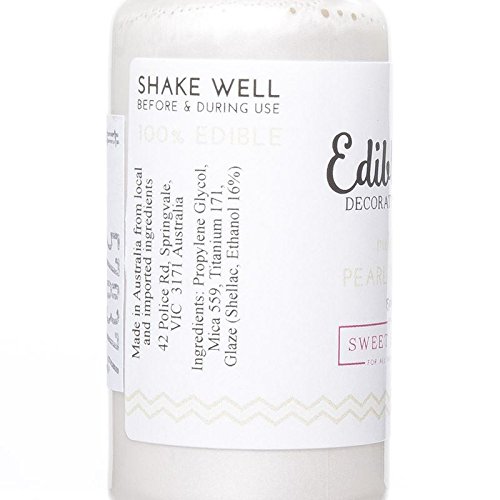 Edible Art Decorative Paint Pearl White 15ml