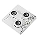 Hand Spinner, Magicfly Tri-Spinner Fidget Spinner Toy Stress Reducer - Perfect For ADD, ADHD, Anxiety, and Autism Adult (White)