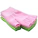 Makhry Gel Moisturizing Spa Gloves Fingerless Moisturizing Gloves Pink Touch Screen Hand Gloves for Dry Rough Cracked Hands Treatment Day Night Relief Gel Line