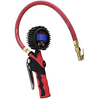 inflator pressure milton tire gauge digital chuck duty heavy air psi hose mils