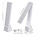 KEDSUM LED Portable Desk/Study Lamp with Rechargeable Battery, Cordless Foldable Lamp with 3 Lighting Mode Selection (Bright White)