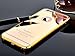 iPhone 6 Plus Case,Roybens Luxury 2 in 1 [Air Aluminum Bumper + Acrylic Back Plate] Back mirror Anti-Scratch Case Cover for Apple iPhone 6/6S Plus 5.5