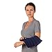 SunnyBay Microwave Heating Pad, 2.4 lbs and 26 Inches Long, Microwavable Heated Neck and Shoulder Wrap for Moist Hot or Cold Therapy, Moldable, Fleece, 26x6 Inches, Made in USA, Midnight Blue