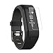 Garmin Vivosmart HR+ Screen Protector (6-Pack), QIBOX Shatterproof Screen Protector for Garmin Vivosmart HR Plus Regular Fit Activity Tracker, Multi-layer and Anti-Bubble Film