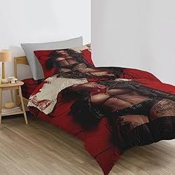 Sexy Girl Twin XL Dorm Bedding 3 Piece Sexy Naked