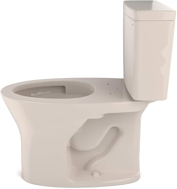 Drake Two Piece Elongated Dual Flush 1 6 And 0 8 Amazon Com