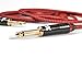 AMBOZ CABLES Red Dragon Guitar Cable Sturdy Instrument Cable For Electric and Bass Guitar, 10 Feet Straight-Straight
