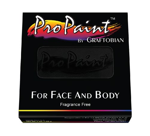 Graftobian ProPaint Raven Black 1 Ounce