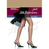 Hanes Womens Set of 3 Silk Reflections Control Top RT Pantyhose - Best-Seller!