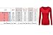 COTTON PICKING GIRLS Women's Long Sleeve t-Shirt Sexy Soft Cotton Top