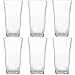 Symglass 6 Pack 16oz Plastic Pint Beer Glasses Unbreakable Tritan Pubware Bar Sham