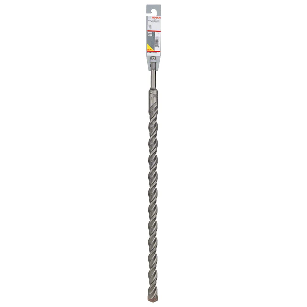 Bosch 2608831055 "SDS Plus-3" Hammer Drill Bit, 0 V, Grey, 20 x 400 x 450 mm