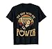 The Babe With The Power Vintage Retro Funny T-Shirt
