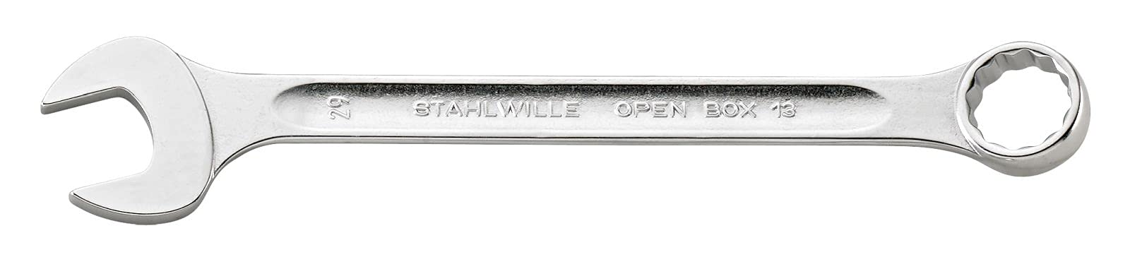 Stahlwille 40082929 13 Combination Spanner, Open-Box, Chrome Alloy Steel, Chrome Plated, 29 mm Size, Pack of 5 โ image 1