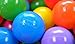 300 MiniBalls Non-Toxic Crush Proof Play Balls w/Polka Dot Hamper: 10 Colors 5.5 cm