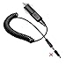 DC 5.5 x 2.1mm/4.0mm x1.7mm Car Charger Connector Cord 12V- 24V Cigarette Lighter Power Supply Adapter Charger Cable for Car Truck Bus Van Boat - Black …