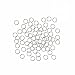 Rockin Beads Silver Plated Brass 5mm Round 20 Gauge Jump Rings 24 Grams 420 Pcs