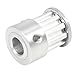 uxcell Aluminum 10T 8mm Bore 5.08mm Pitch Timing Belt Pulley for 10mm Belt