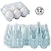 Clear Plastic Premium Eco-Friendly Egg Carton - Holds 6 Eggs Securely