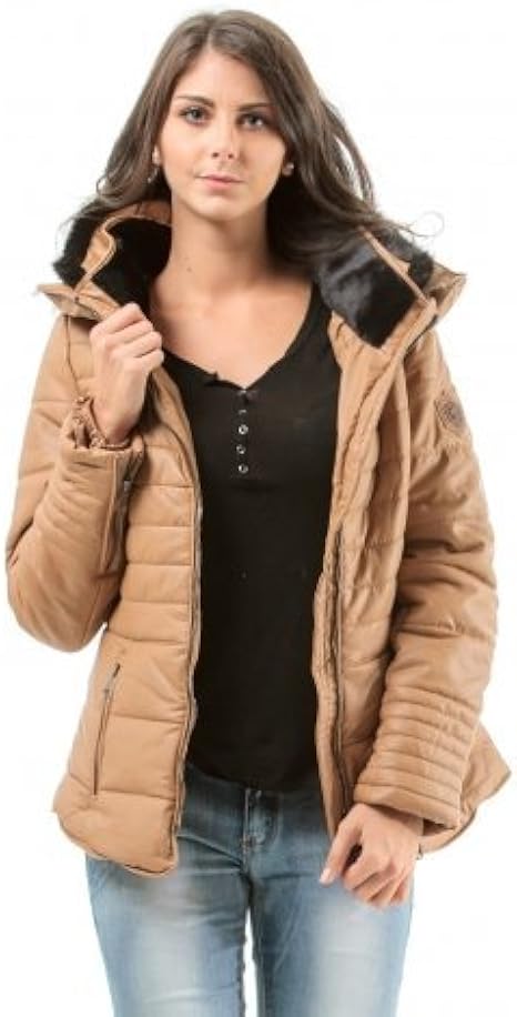 doudoune camel femme