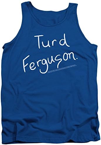 Saturday Night Live Sketch Comedy TV Turd Ferguson Signature Adult Tank Top Tee