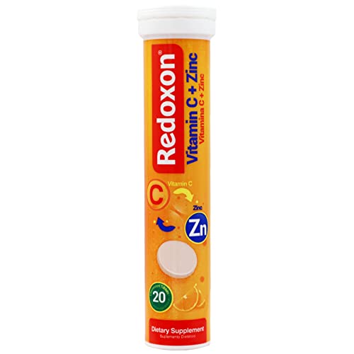 Redoxon Vitamin C + Zinc, Effervescent Tablets of Vitamin C and Zinc